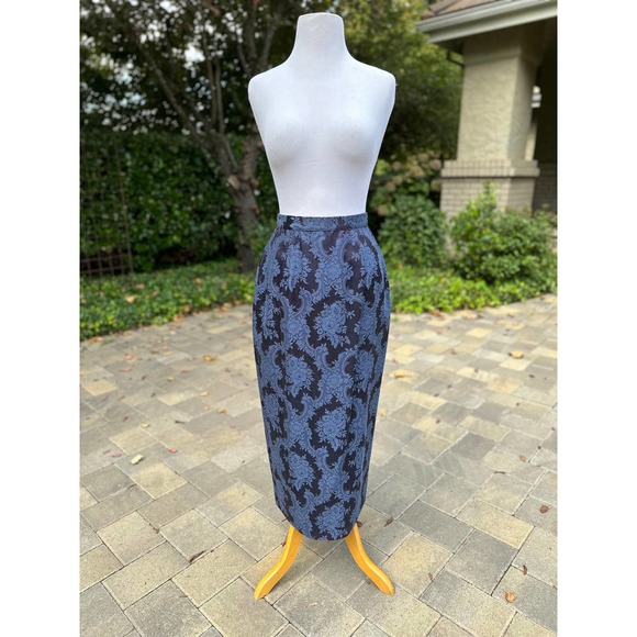 Vintage 90s Jessica McClintock Bridal 2 Piece Victorian Jacket Skirt SteamPunk - Picture 7 of 10